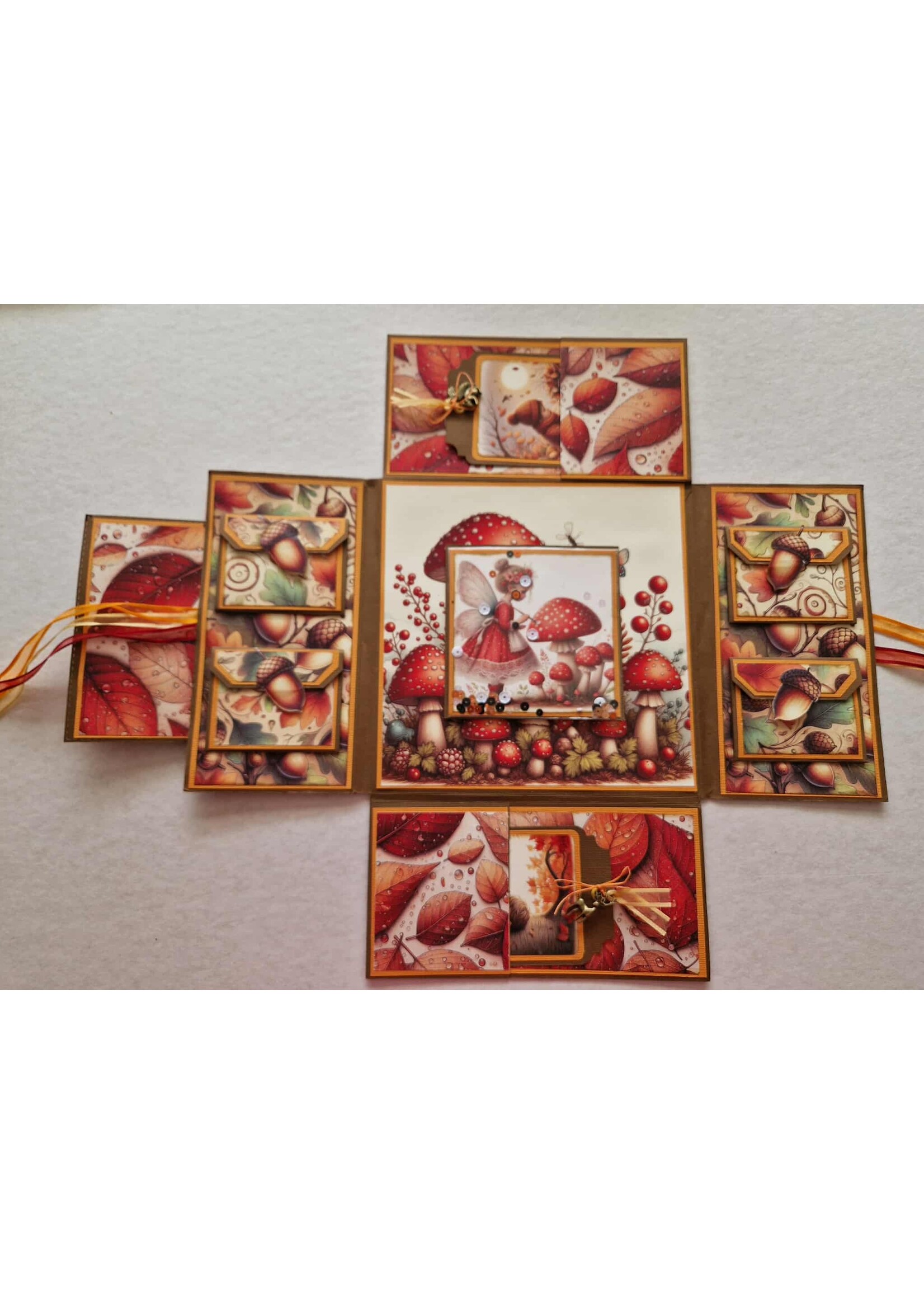 Herfst Fairy Envelopjes Kaart Miranda