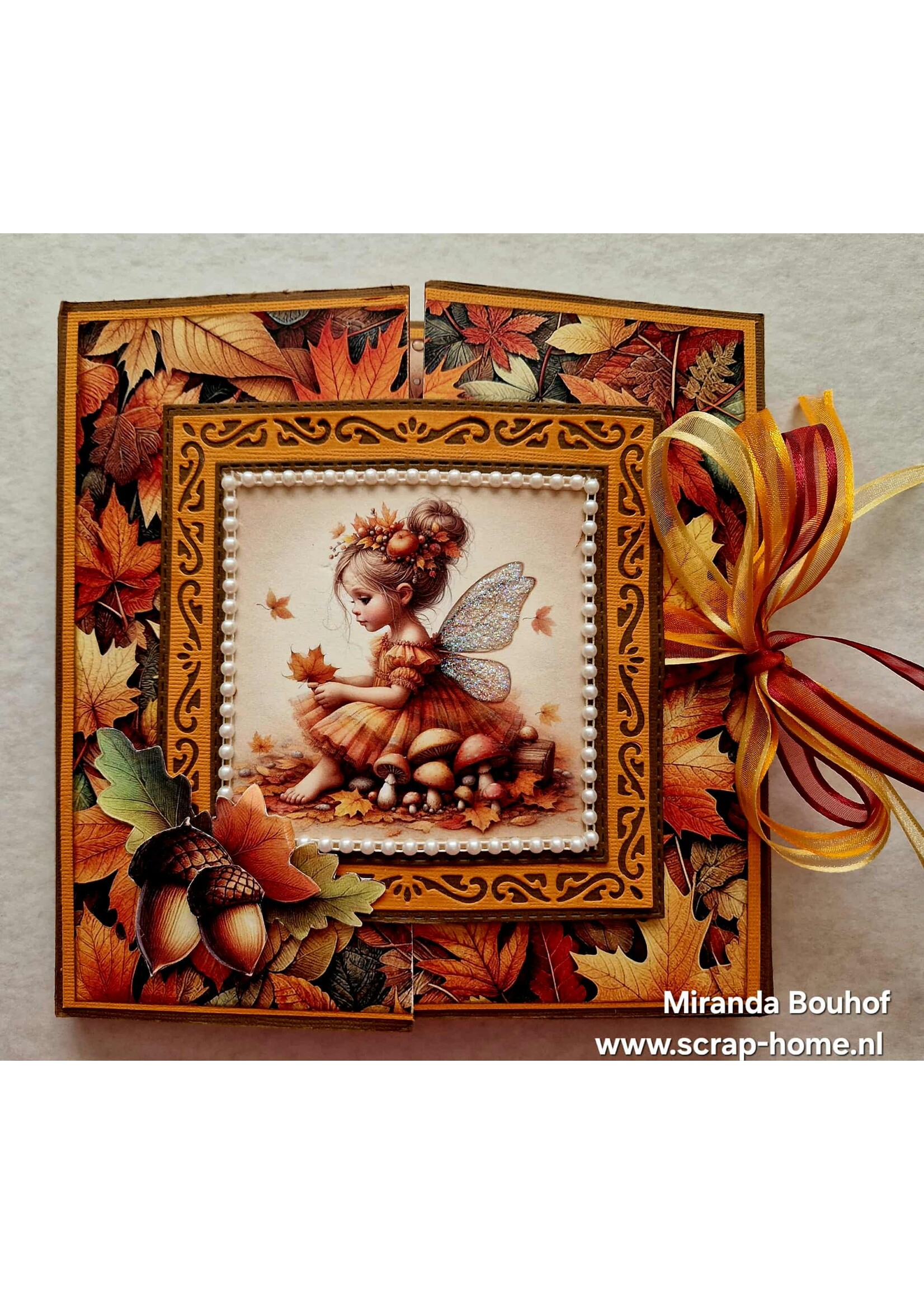 Herfst Fairy Envelopjes Kaart  met Miranda ochtend workshop 9 oktober