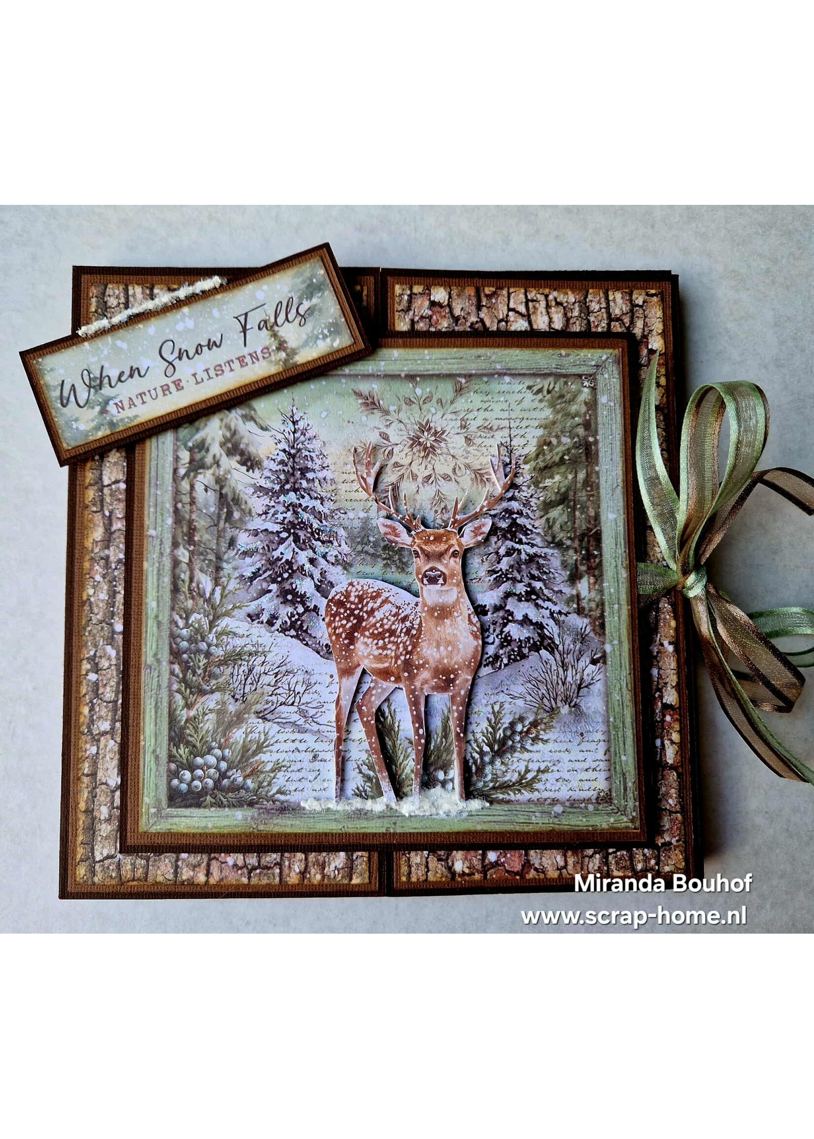 Forest Tales Kaart met Schudkaart en Labels Miranda