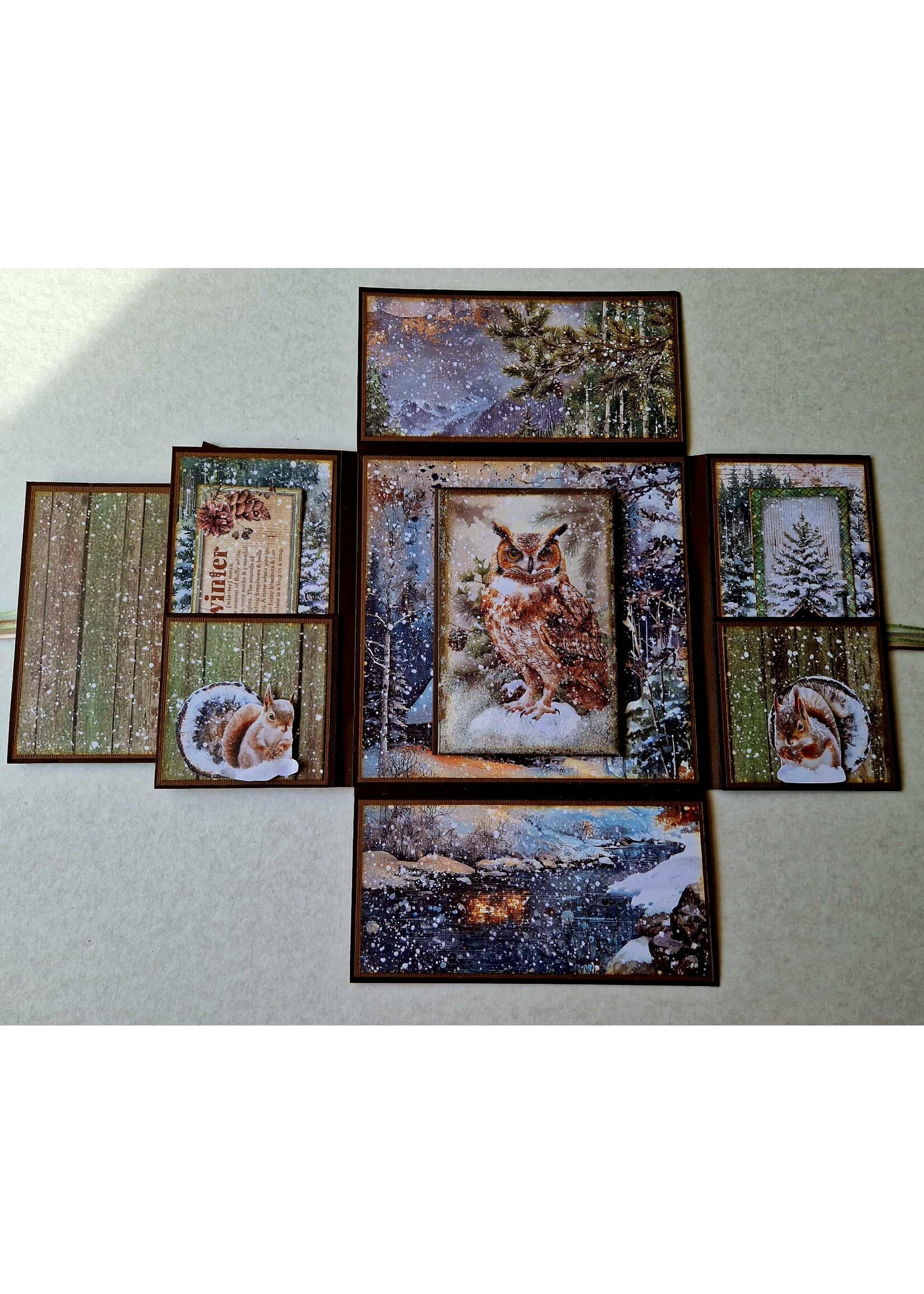 Forest Tales Kaart met Schudkaart en Labels Miranda