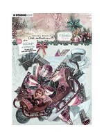 JMA-CB-PE45 - Collage elements Christmas Blush