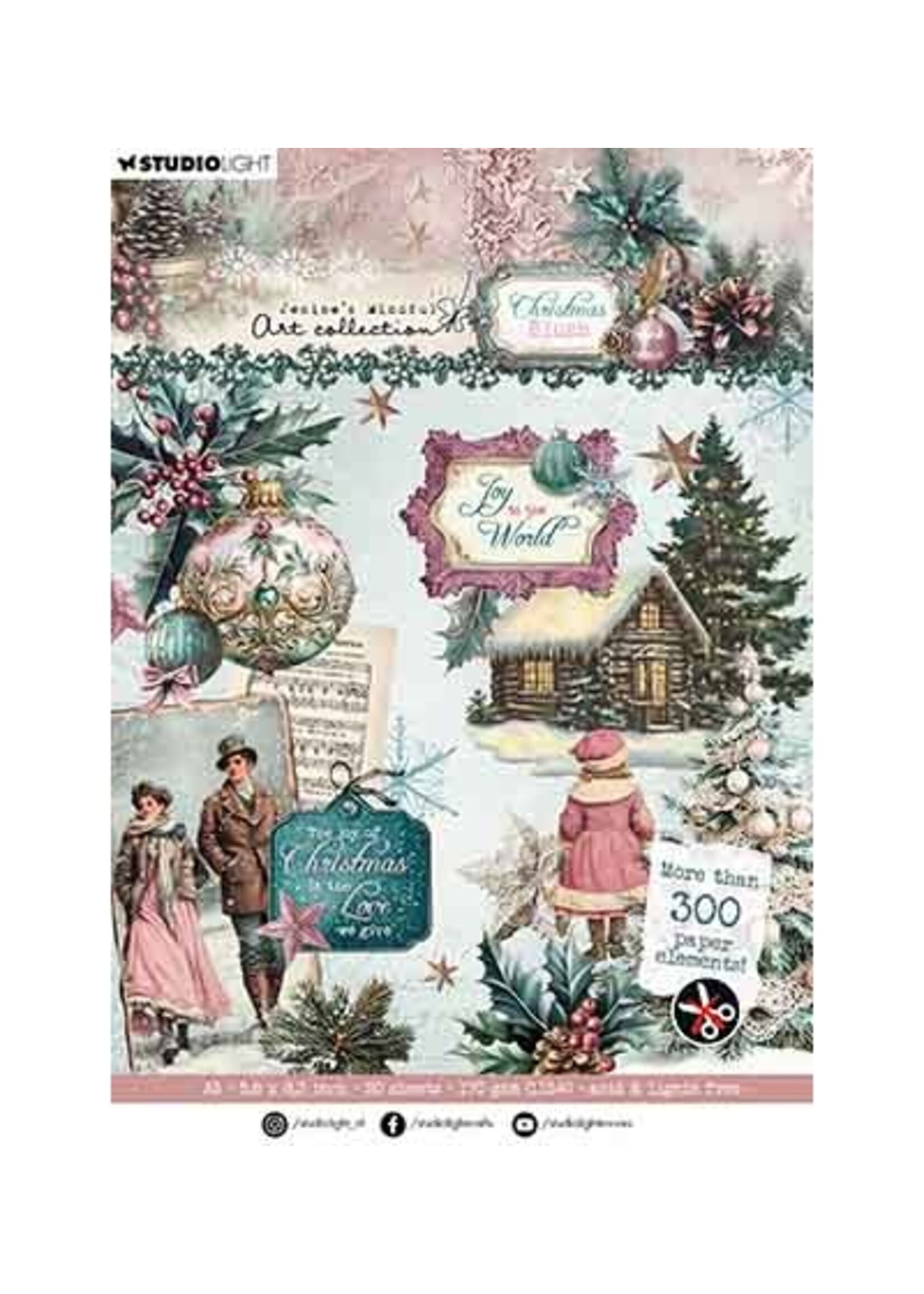 JMA-CB-DCPP392 - Paper elements Christmas
