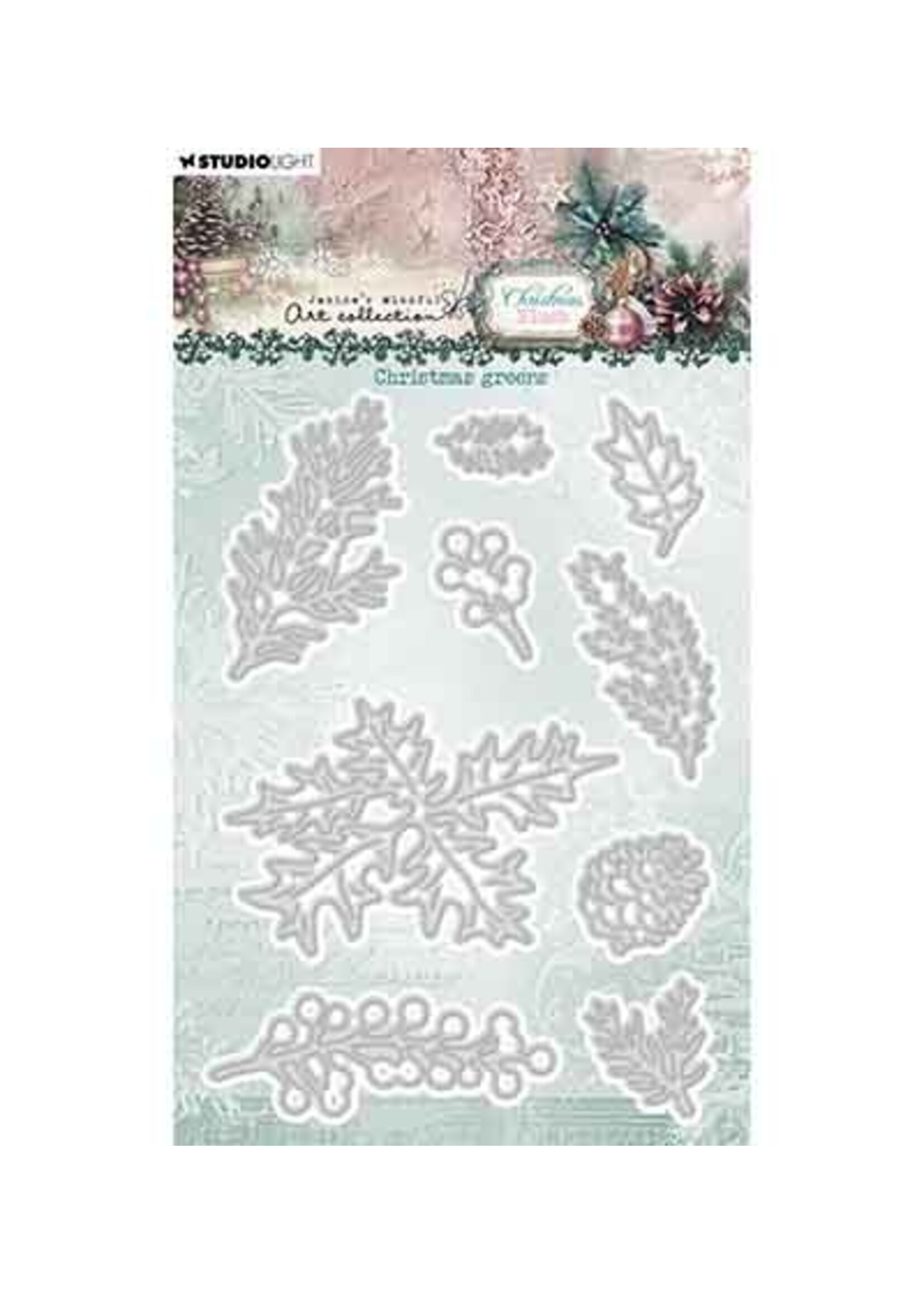 JMA-CB-CD1061 - Christmas greens Christmas Blush