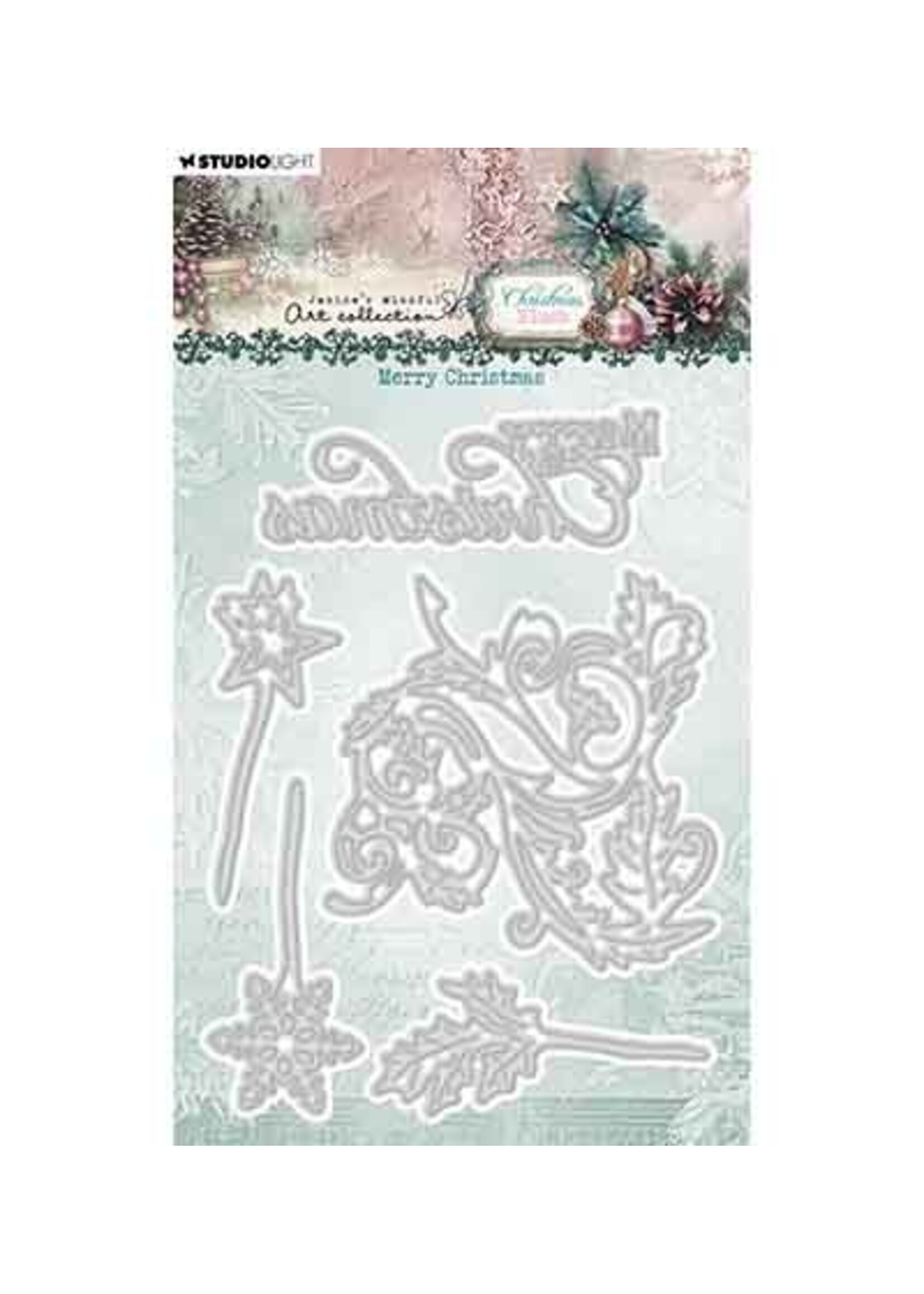 JMA-CB-CD1060 - Merry Christmas Christmas Blush