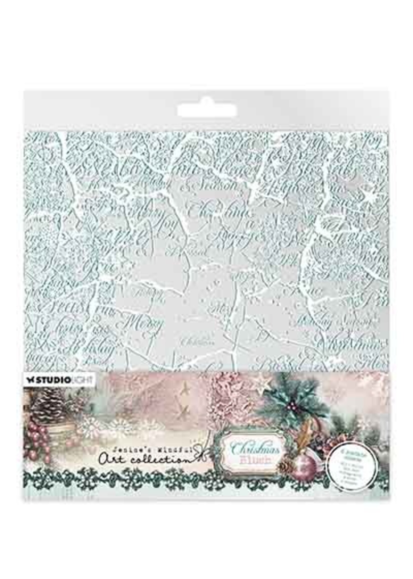JMA-CB-ACS20 - White & Vintage mint Christmas Blush