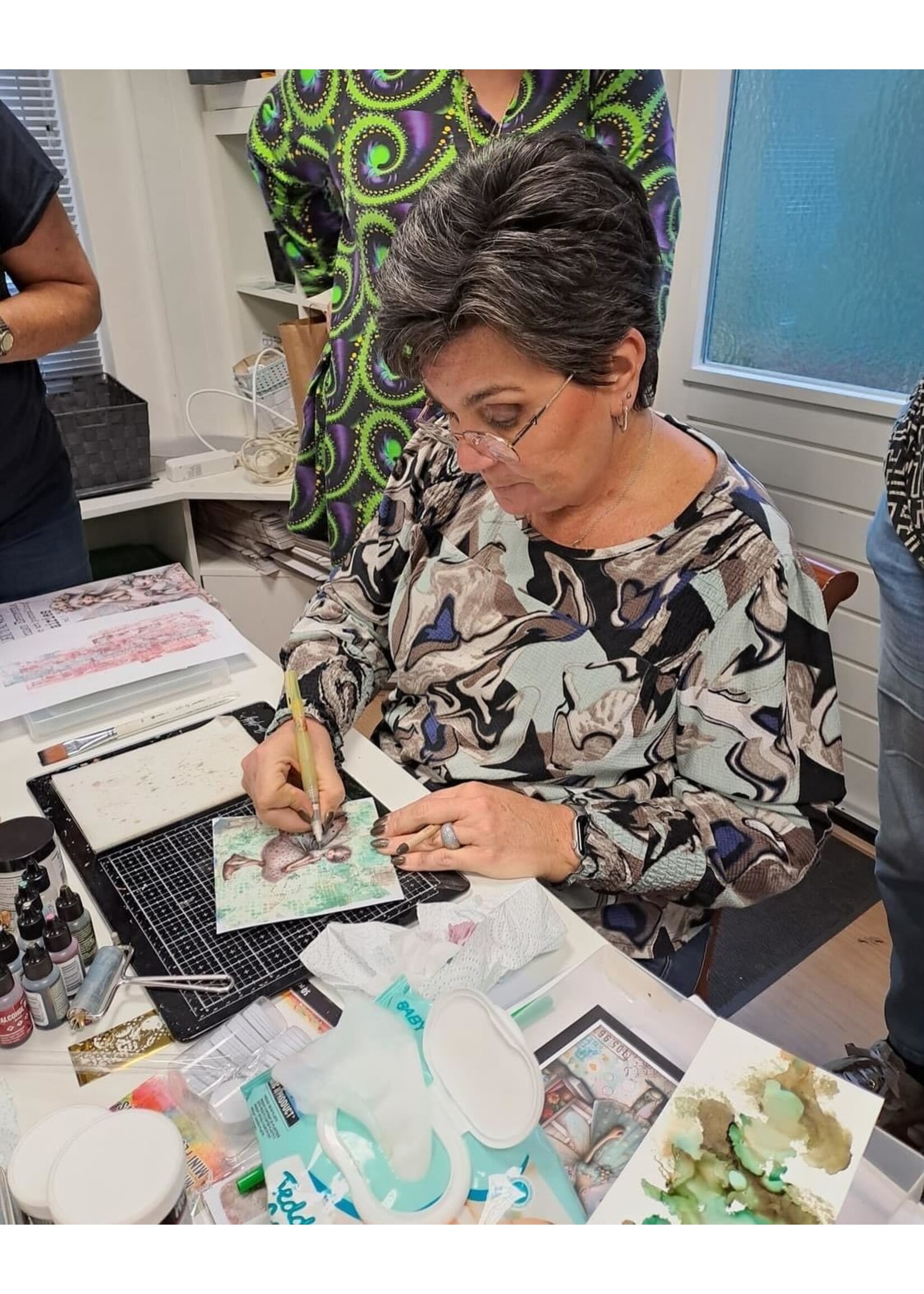 3D Mixed Media workshop met Jolanda De Ronde 20 maart