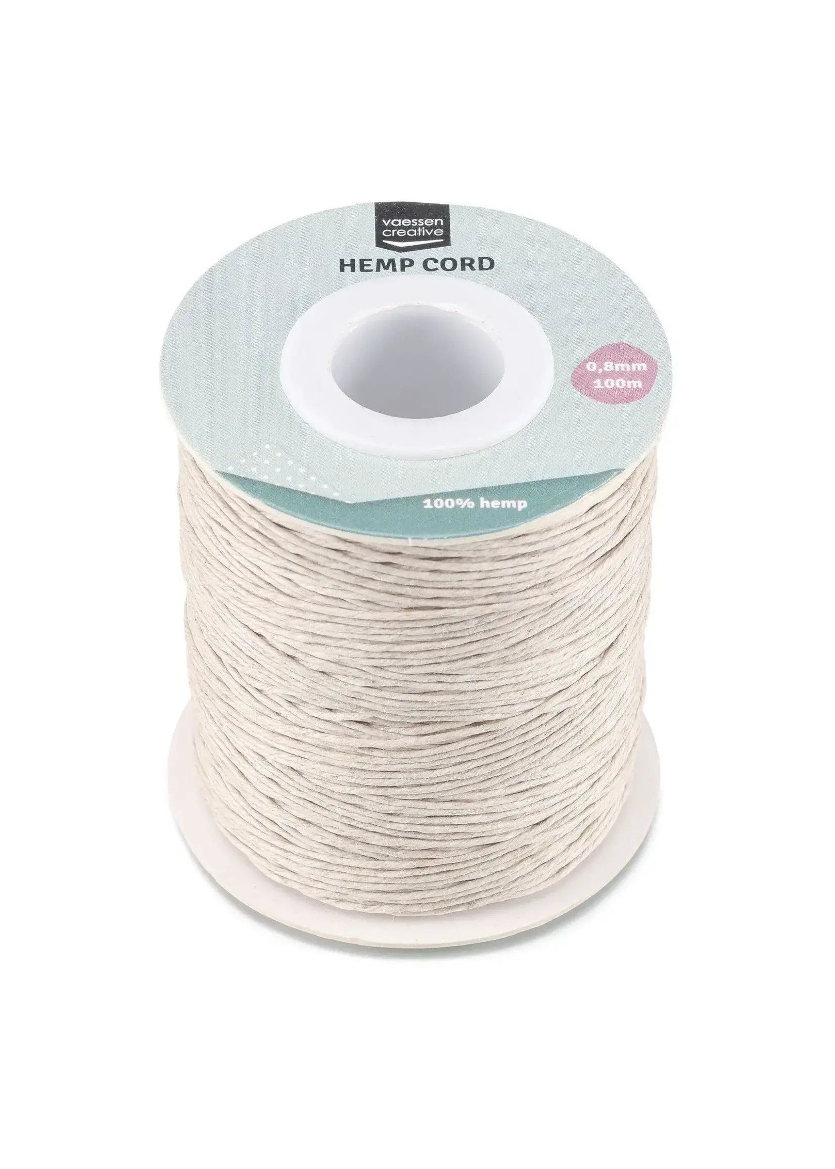 Vaessen Creative • Henneptouw Naturel 0,8mmx100m Vaessen Creative 3908-021