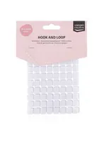 Vaessen Creative • Klittenband Zelfklevende Achterkant 10x10mm 64pcs Vaessen Creative 1009-013