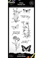 Laurel Grove Maker Series 4x8 Inch Clear Stamp Set Grove Notes (ACSCS0015)