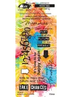 Tomorrow's Memories 4x8 Inch Stamp Set Present Times (VIS-PRT-01)
