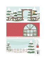AK0099 - Merry Christmas backgrounds by Marleen