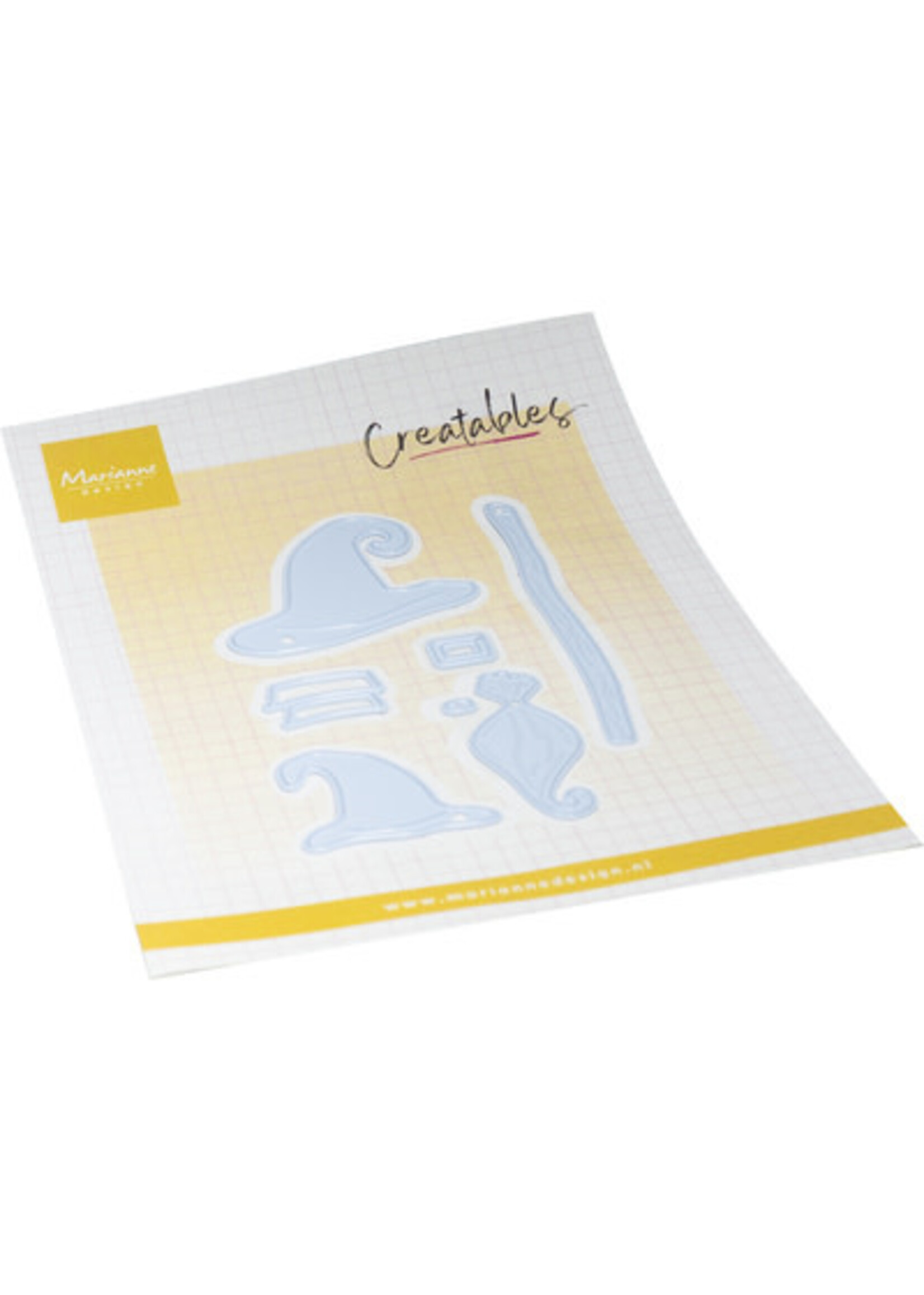 LR0935 - Witch hat & broomstick