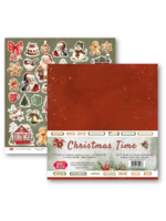 Christmas Time 12x12 Inch Paper Set 250gsm (12sheets) (CPS-CHT30-12)