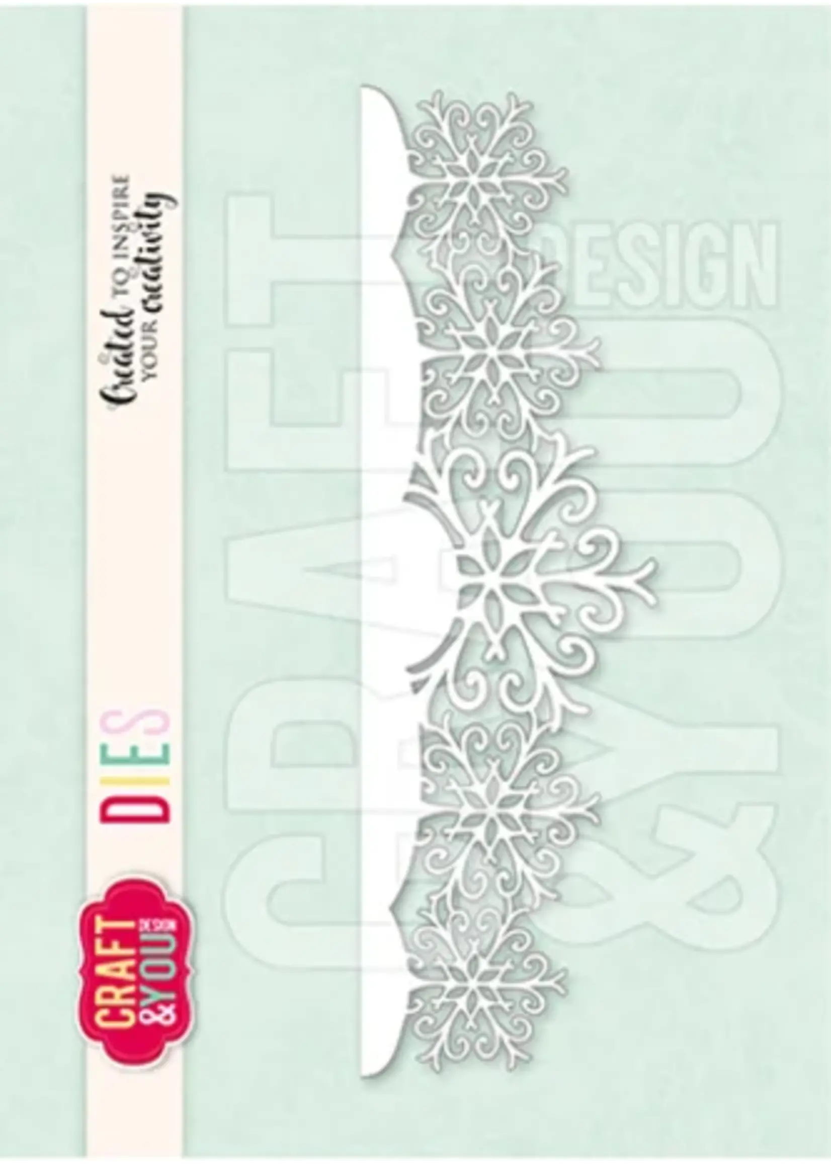 Snowflakes Border Dies (CW375)
