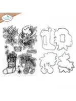 Golden Season Stamp & Die Set Deck the Halls (CSD426)