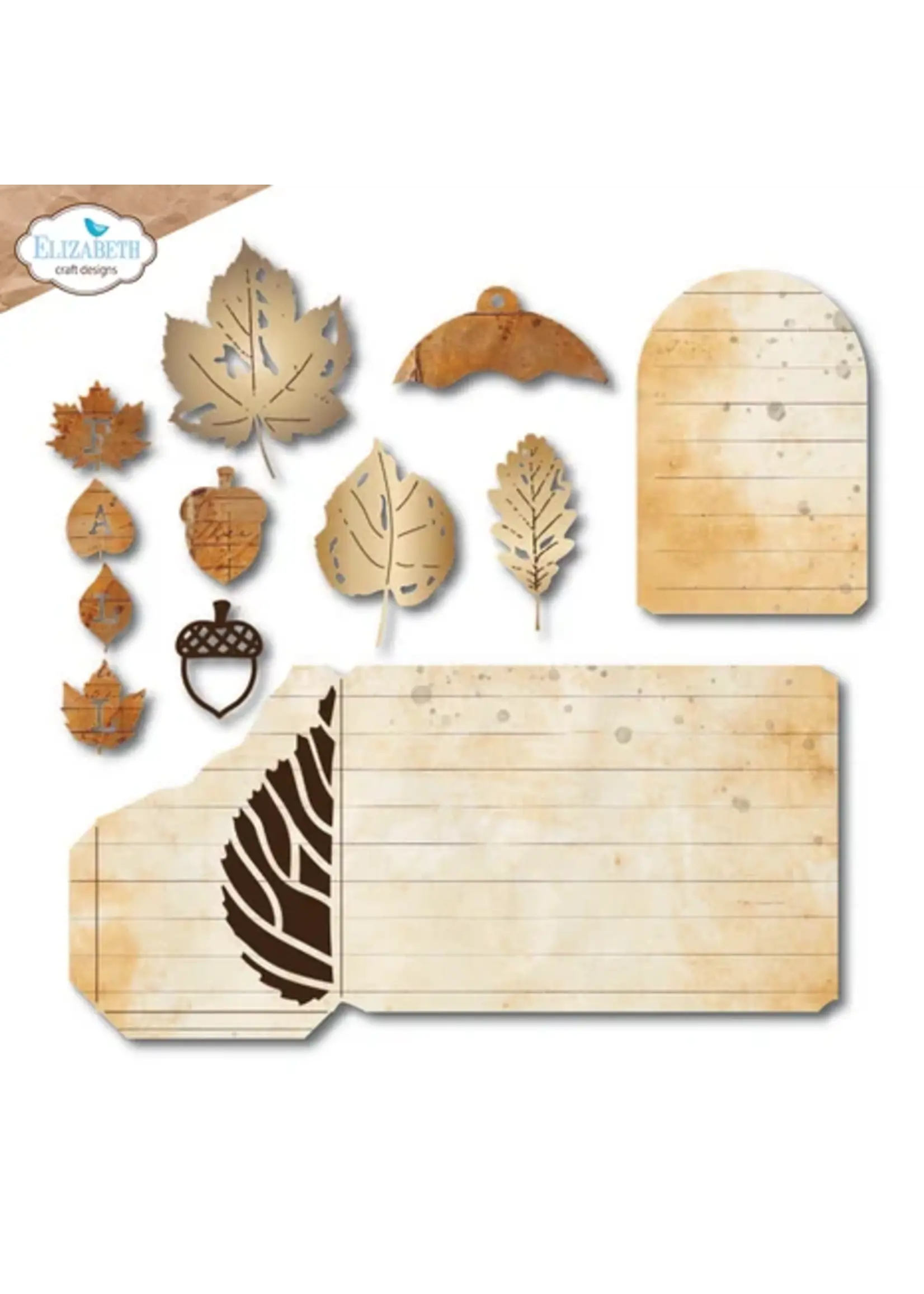 Golden Season Dies Fall Leaves (2294)