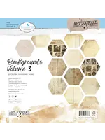 Golden Season 12x12 Inch Patterned Cardstock Backgrounds Volume 3 (C035)