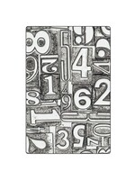 3D Texture Fades by Tim Holtz A5 Numbered (667081)