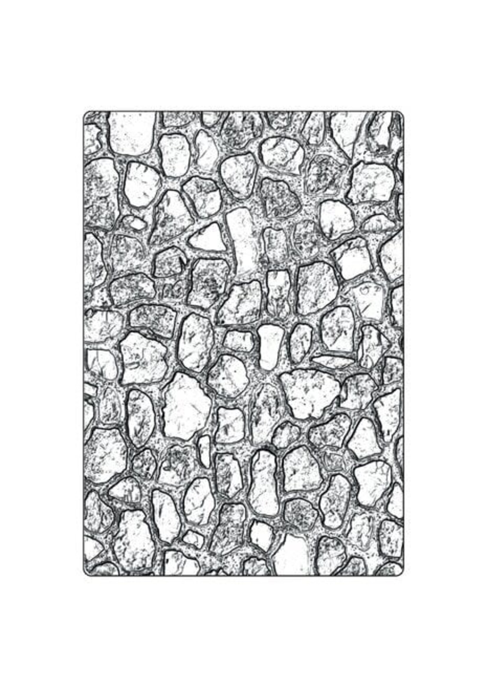 3D Texture Fades by Tim Holtz A5 Cobblestone (666959)