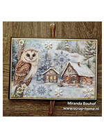 Uilen schuifkaart ochtend workshop met Miranda 12 november