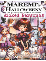 Maremi's Small Art - Halloweeny Collage Pages for Art Journaling - Wicked Personas