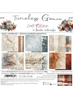 TIMELESS GRACE - a set of papers 20,3x20,3cm - BASIC