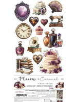 PLUM & CARAMEL - EXTRAS set - PLUM