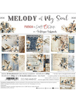 MELODY OF MY SOUL - a set of papers 20,3x20,3cm