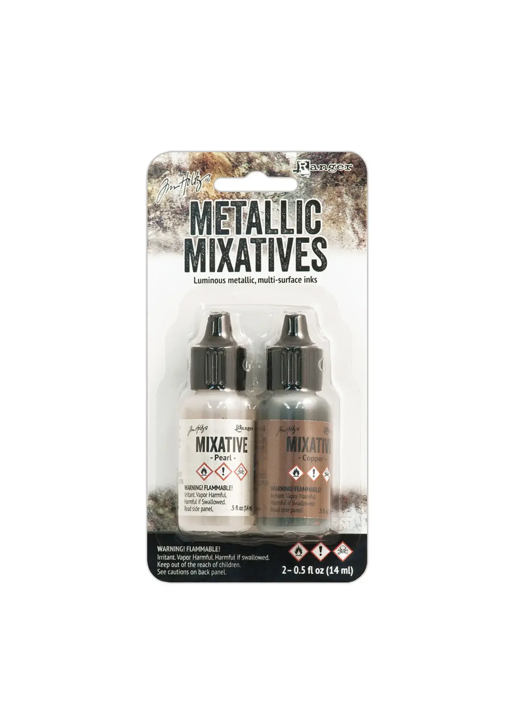 Ranger • Tim Holtz Mixatives Pearl & Copper 14ml Ranger Ink TIM21254