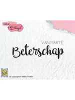 Nellie's Choice • Clear Stempel Nederlands Van Harte Beterschap Nellie's Choice DTCS020