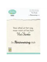 Nellie's Choice • Clear Stempel Nederlands Condoleance Teksten Nr. 3 Nellie's Choice DCTCS003
