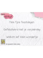 Nellie's Choice • Clear Stempel Nederlands Feestdagen, Verjaardag, Geboorte Nellie's Choice DTCS015