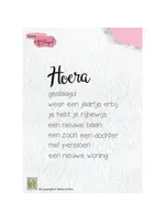 Nellie's Choice • Clear Stempel Nederlands Hoera: Diverse Gelegenheden Nellie's Choice DTCS018
