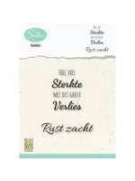 Nellie's Choice • Clear Stempel Nederlands Condoleance Teksten Nr. 1 Nellie's Choice DCTCS001