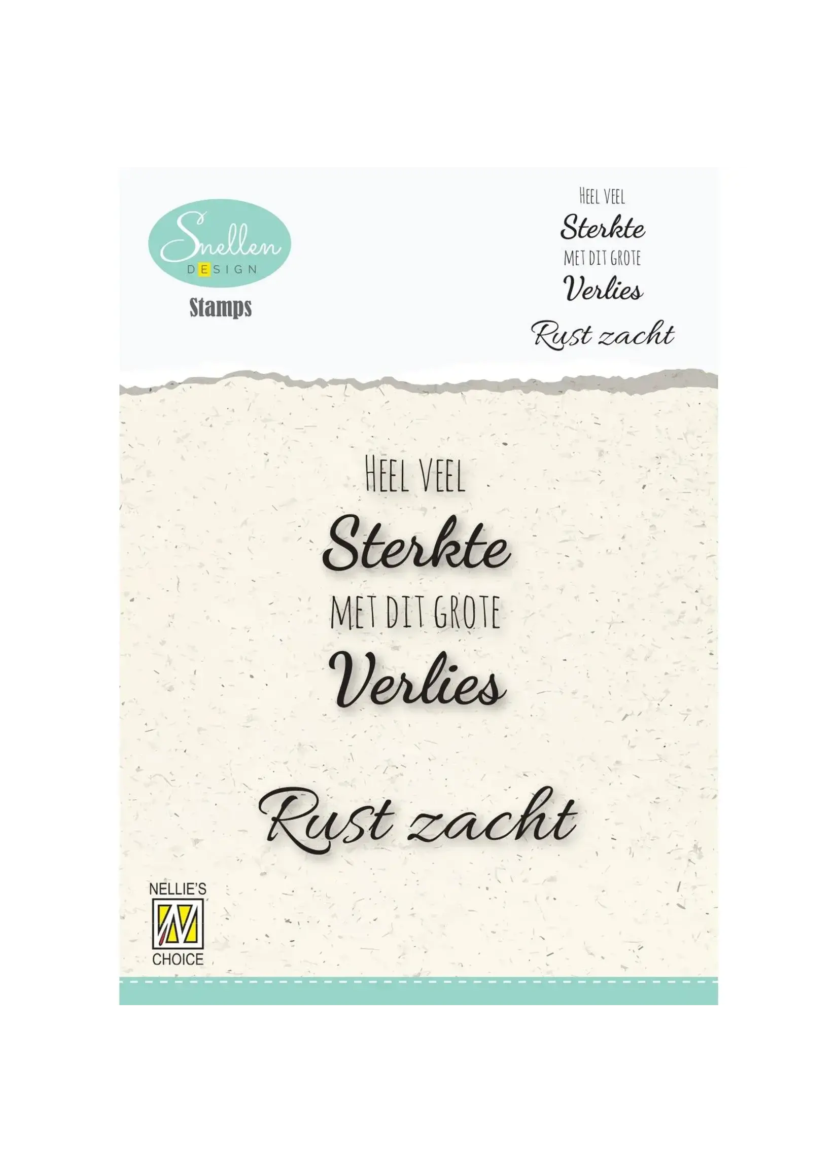 Nellie's Choice • Clear Stempel Nederlands Condoleance Teksten Nr. 1 Nellie's Choice DCTCS001
