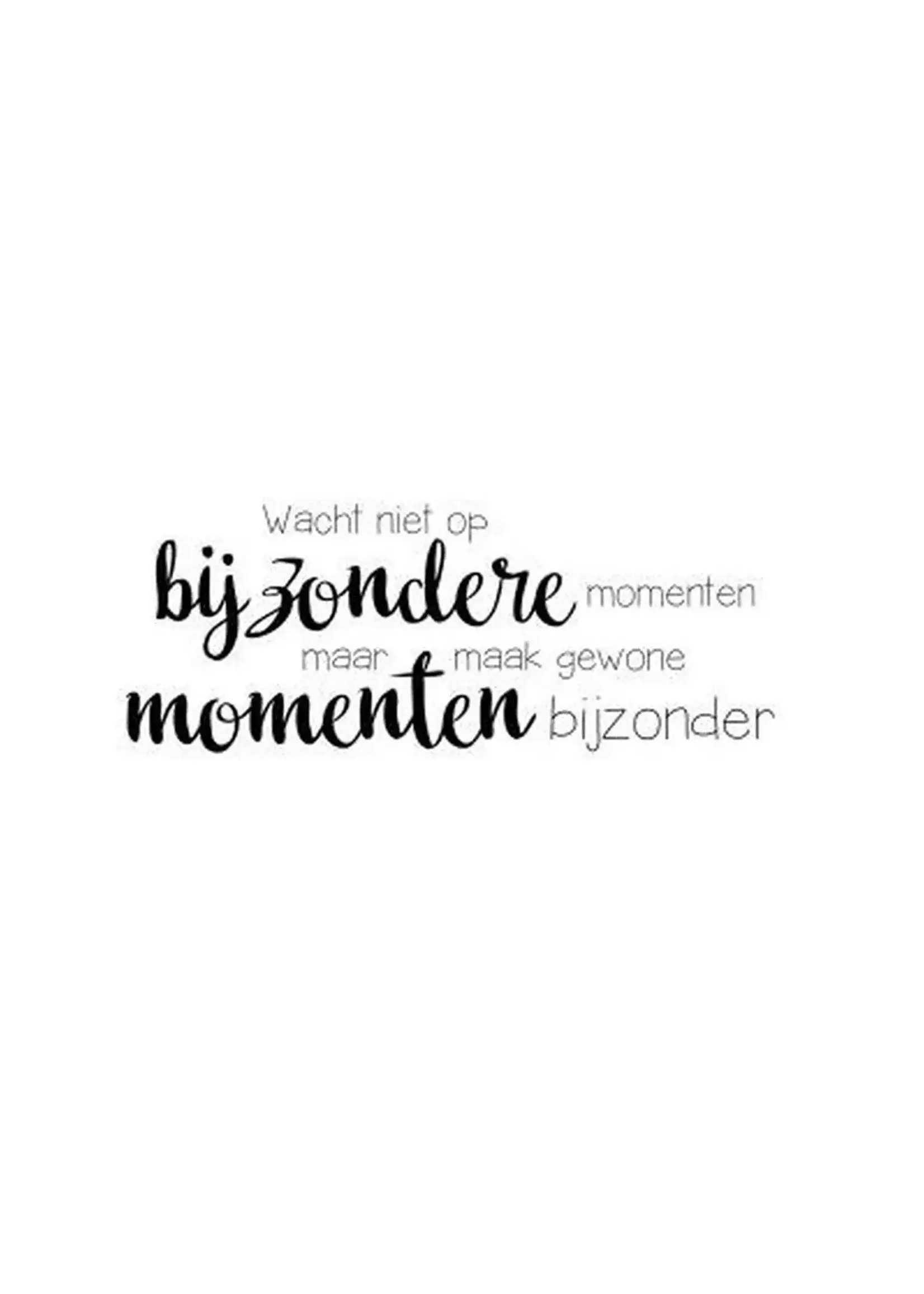Nellie's Choice • Clear Stempel Nederlands 4 Wacht Niet Op Nellie's Choice SENC004