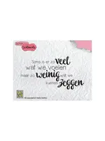 Nellie's Choice • Clear Stempel Nederlands 5 Soms Is Er Zoveel Nellie's Choice SENC005