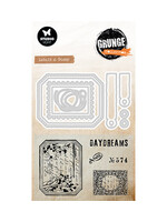 SL-GR-SCD100 - Label & Stamp Grunge Collection nr. 100
