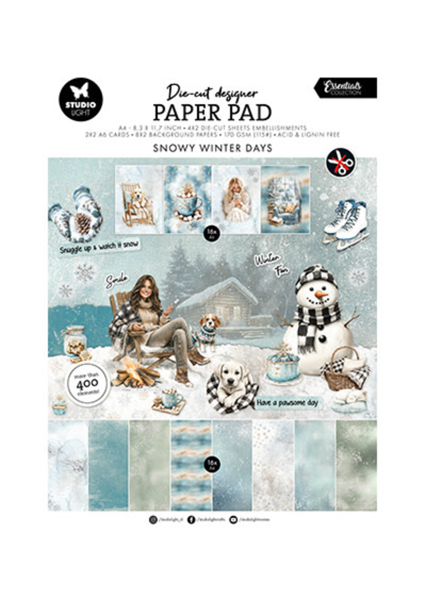 SL-ES-DCPP388 - Snowy Winter days Essentials nr. 388