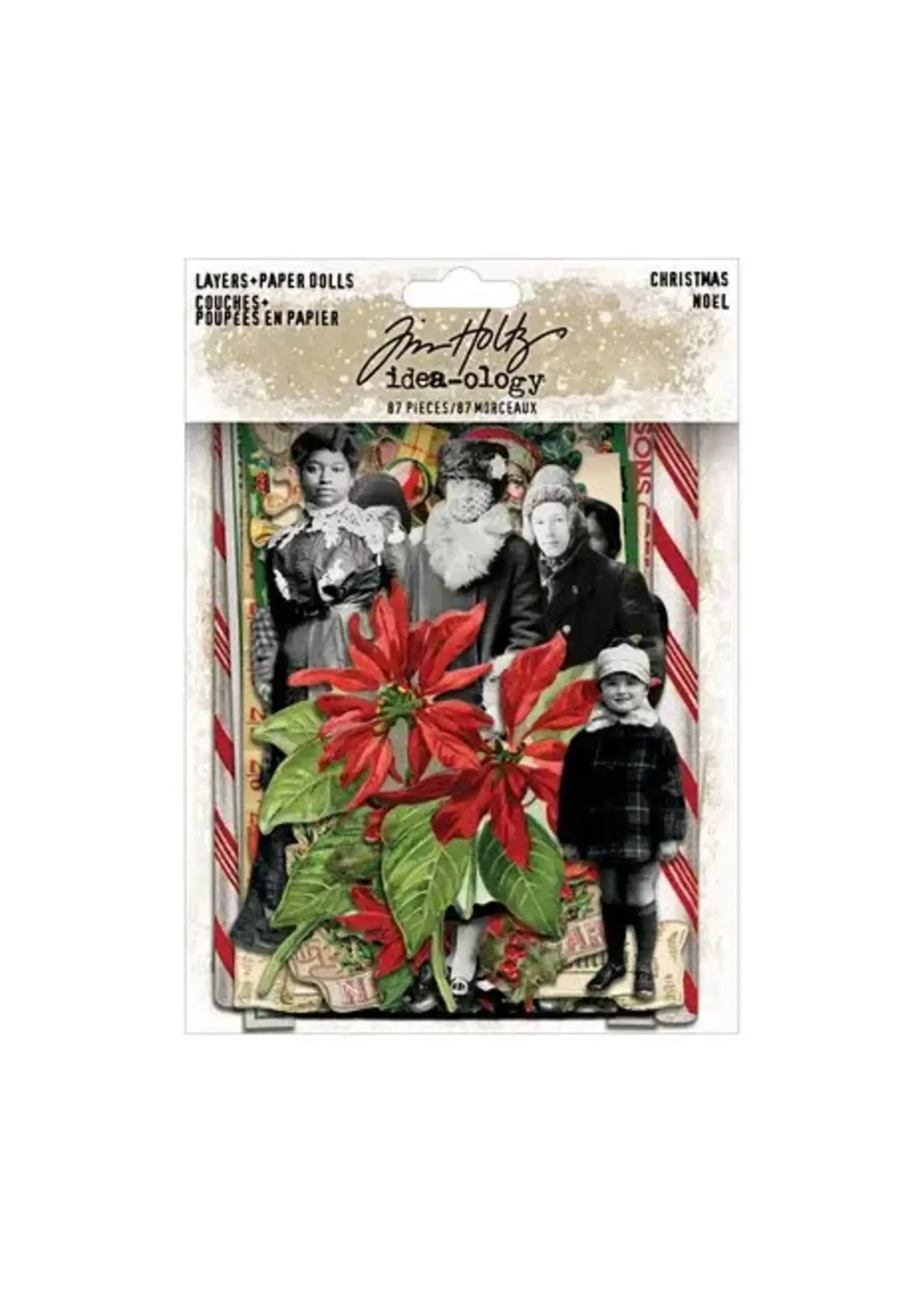 Tim Holtz Christmas Layers + Paper Dolls (TH94449)