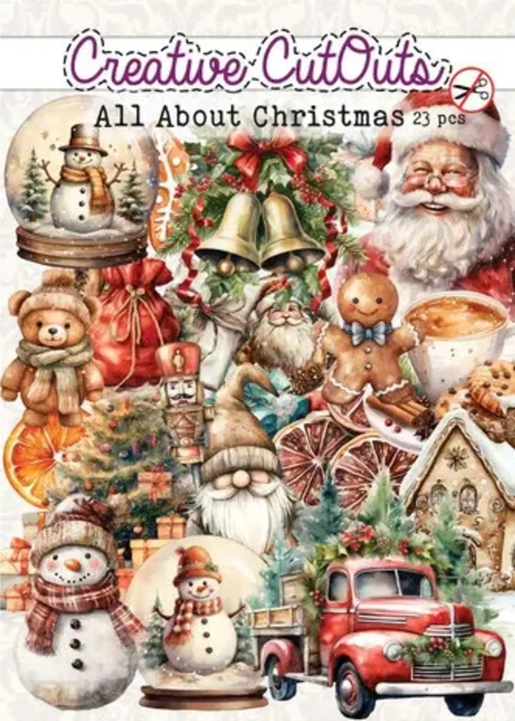 All About Christmas Die-Cuts Creative CutOuts (23pcs) (CCODC-007)