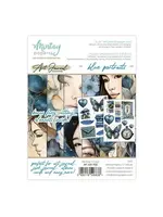 Mintay Art Journal Paper Pad 6x8 Inch Blue Portraits (MT-ART-P03)