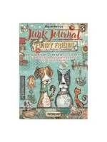 Furry Friends Junk Journal Stickers, Backgrounds, Cut-Outs (SBJK07)