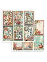 Furry Friends 12x12 Inch Paper Sheet 6 Cards (1pcs) (SBB1102)