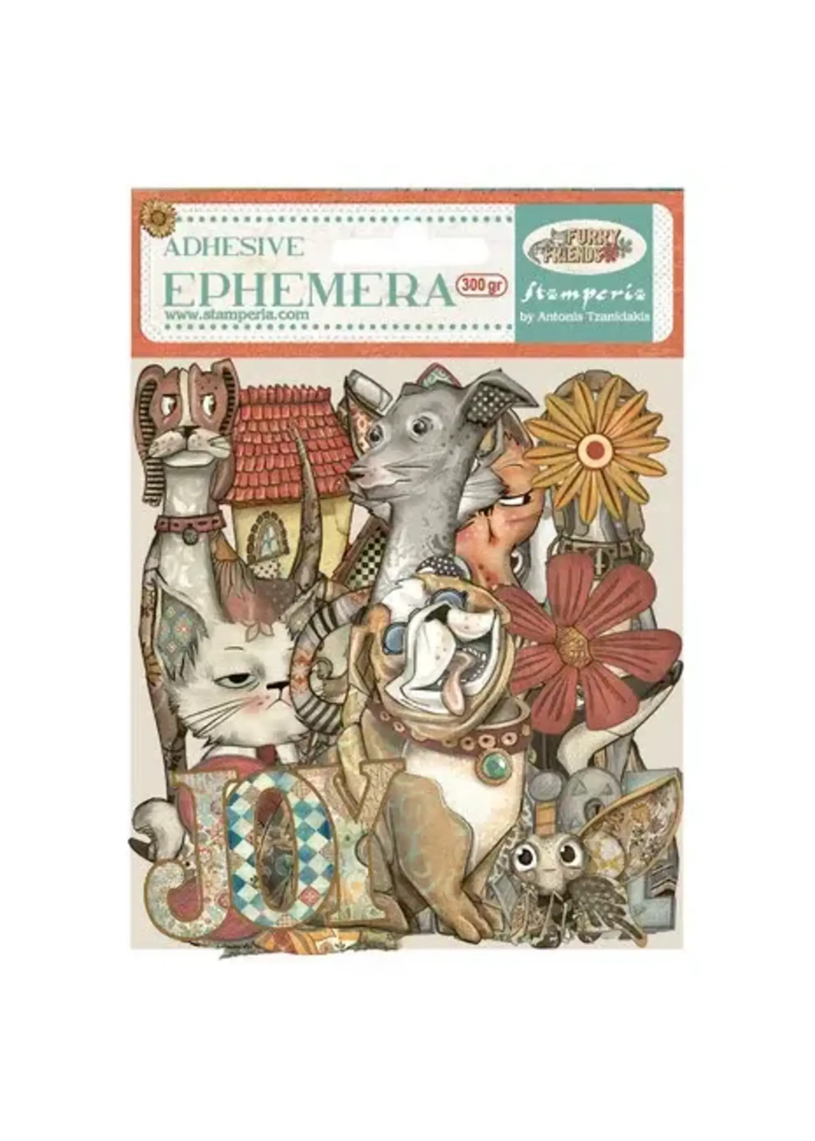 Furry Friends Ephemera (38pcs) (DFLCT69)