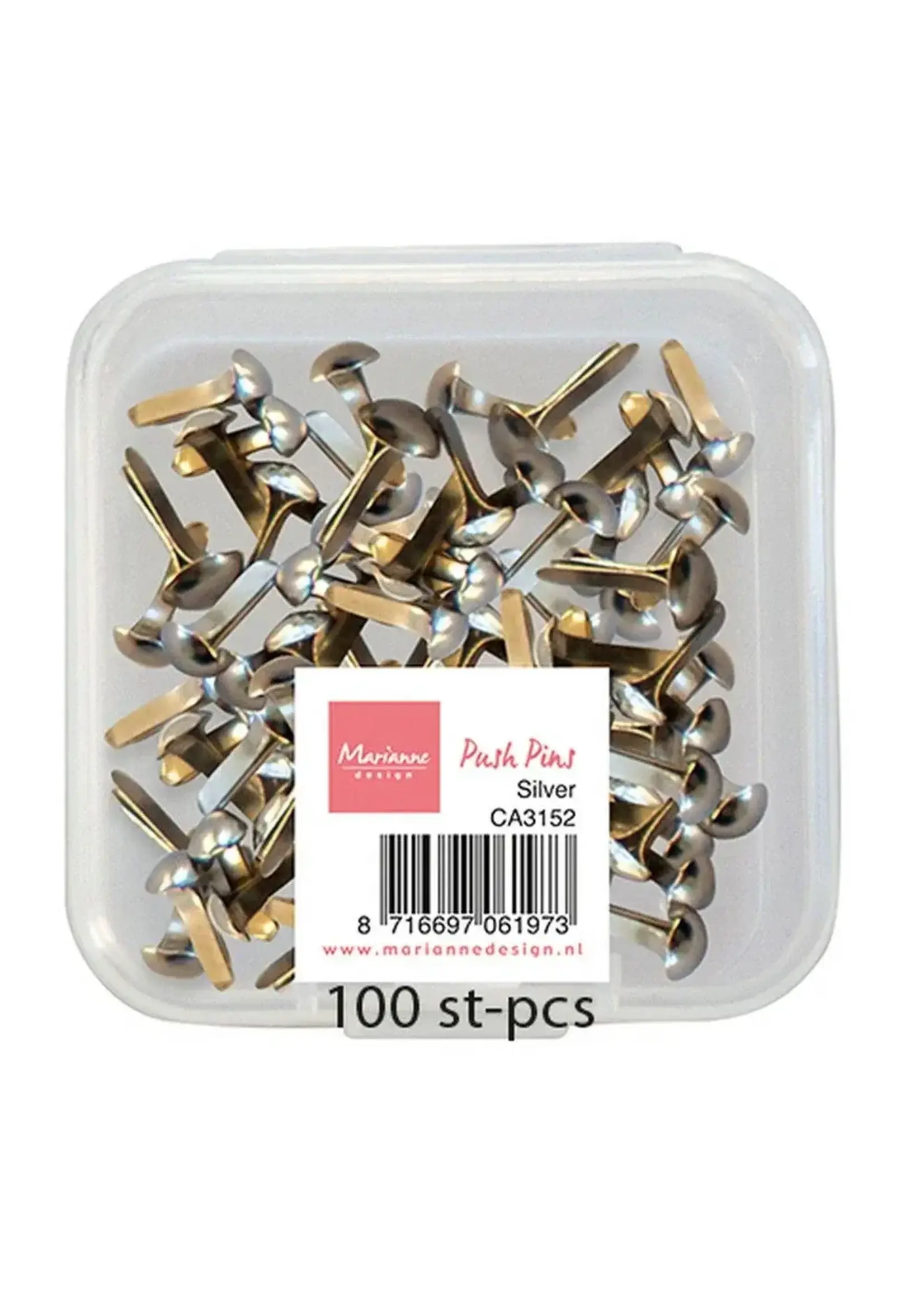 Marianne Design • Push Pins Zilver CA3152