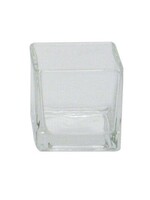 7611-50 - Glazen kubus 5.5 x 5.5cm