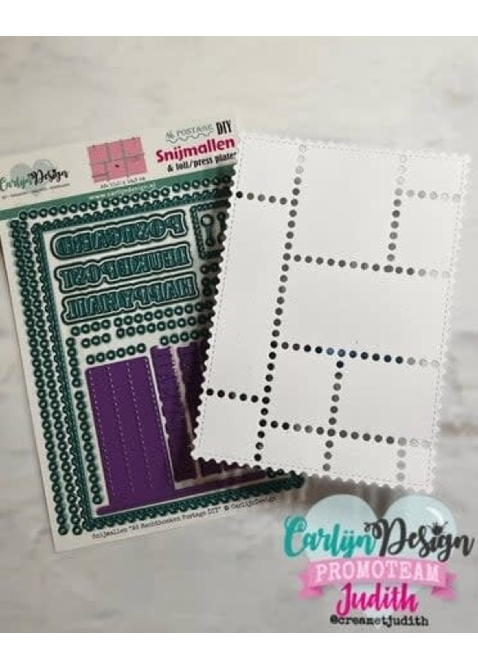 Snijmallen A6 Rechthoeken Postage DIY (CDSN-0334)