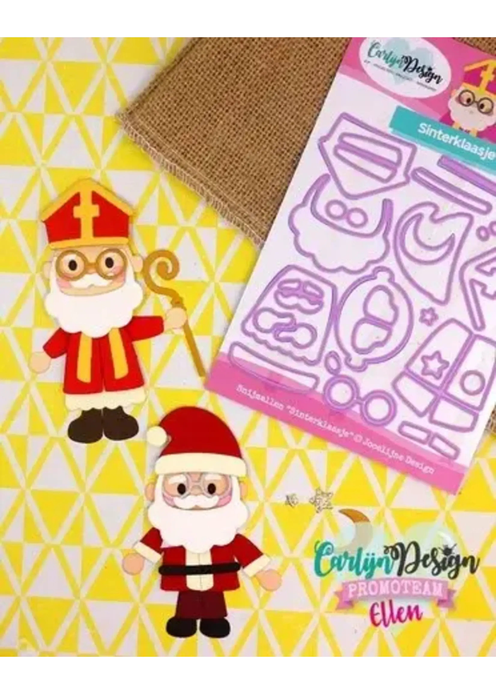 Snijmallen Sinterklaasje (CDJD-0065)