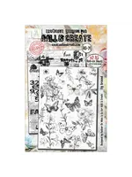 Whispering Botanica A5 Rub-Ons Fly Around (AALL-RO-021)